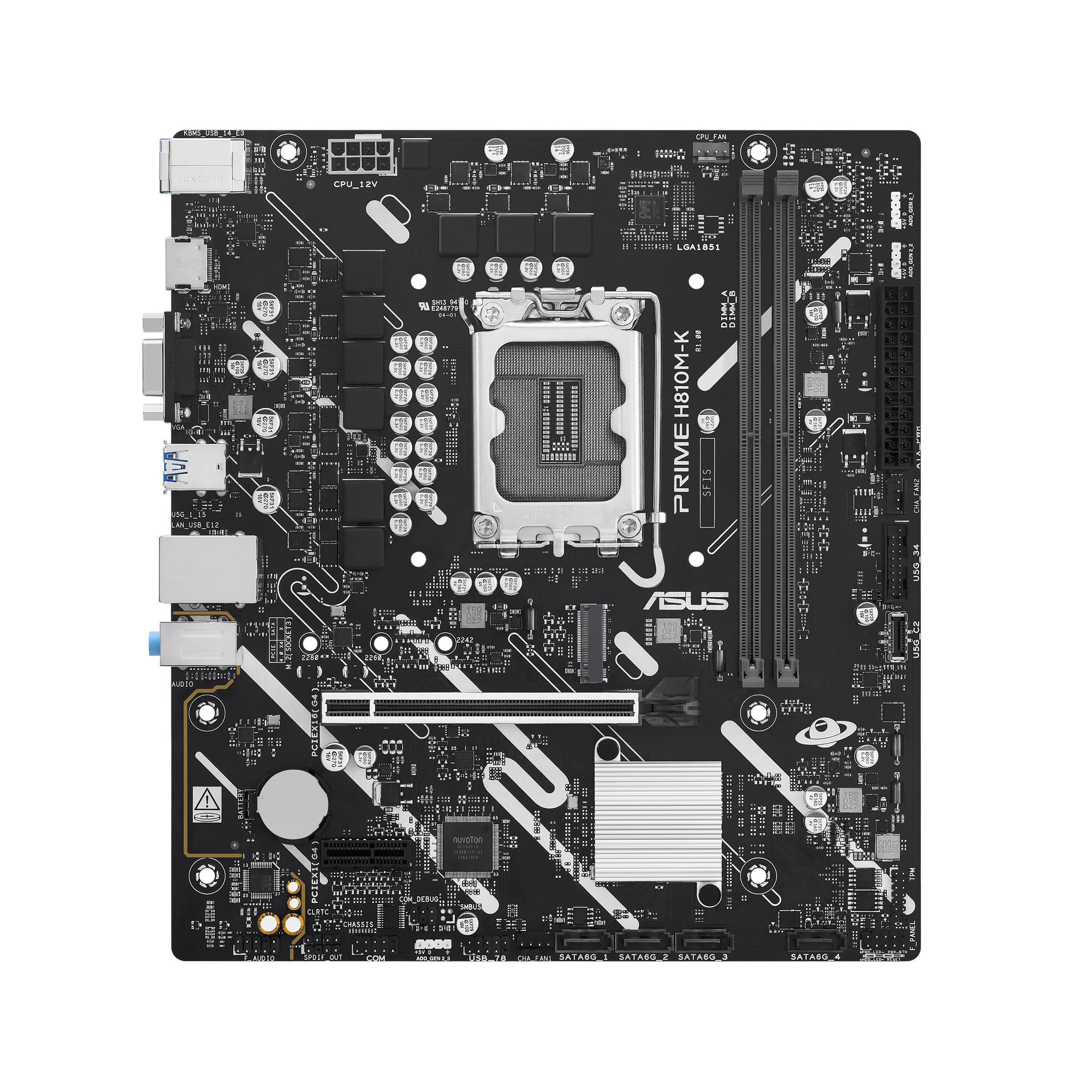 Tarjeta Madre ASUS PRIME H810M-K