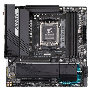Motherboard GIGABYTE B650M AORUS ELITE AX Procesador AMD Socket AM5, support for: AMD Ryzen