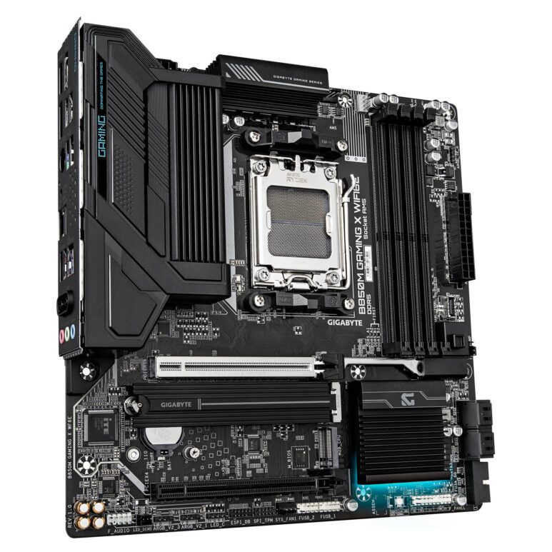 Motherboards GIGABYTE B850M GAMING X WF6E, DDR5, 256 GB, AMD, Micro ATX