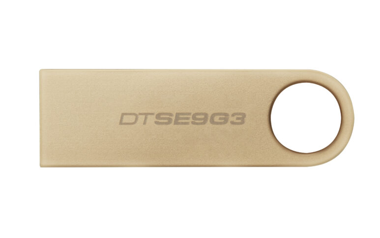 MEMORIA USB KINGSTON DATATRAVELER SE9 G3 128GB 3.2 GEN 1 METÁLICA ORO