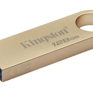 MEMORIA USB KINGSTON DATATRAVELER SE9 G3 128GB 3.2 GEN 1 METÁLICA ORO