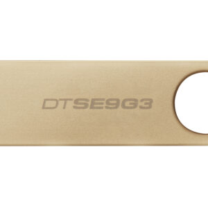 MEMORIA USB KINGSTON DATATRAVELER SE9 G3 256GB 3.2 GEN 1 METÁLICA ORO