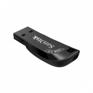 Memoria USB SanDisk Ultra Shift, 64GB, USB-A 3.0, Lectura 100MB/s, Negro