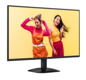 Monitor AOC Modelo 27B35H3 Brillo 300 cd/m2 (TYPICAL) Tiempo de respuesta 1 ms MPRT Entrada de señal HDMI 1.4 X VGA Resolución 1920 x 1080 @ 120 HZ Hdmi,