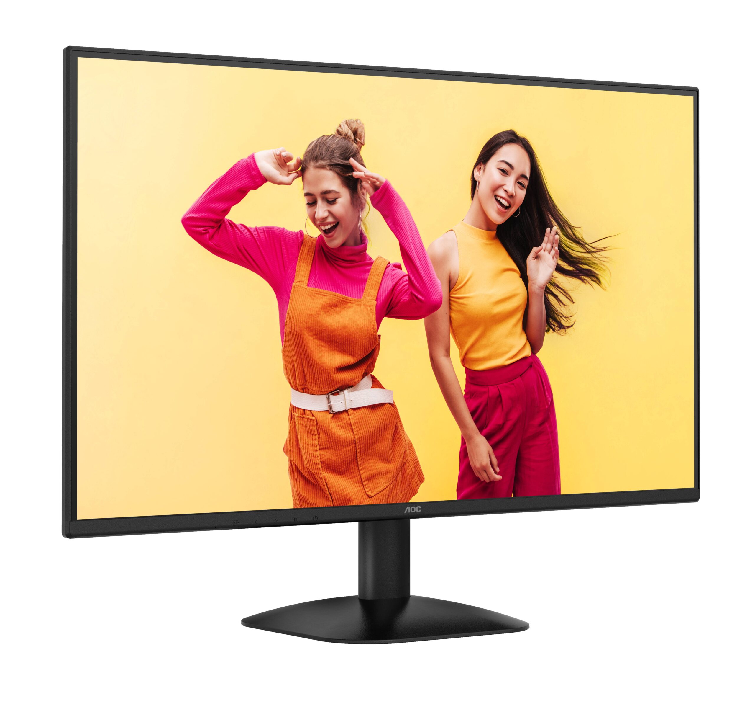 Monitor AOC Modelo 27B35H3 Brillo 300 cd/m2 (TYPICAL) Tiempo de respuesta 1 ms MPRT Entrada de señal HDMI 1.4 X VGA Resolución 1920 x 1080 @ 120 HZ Hdmi,