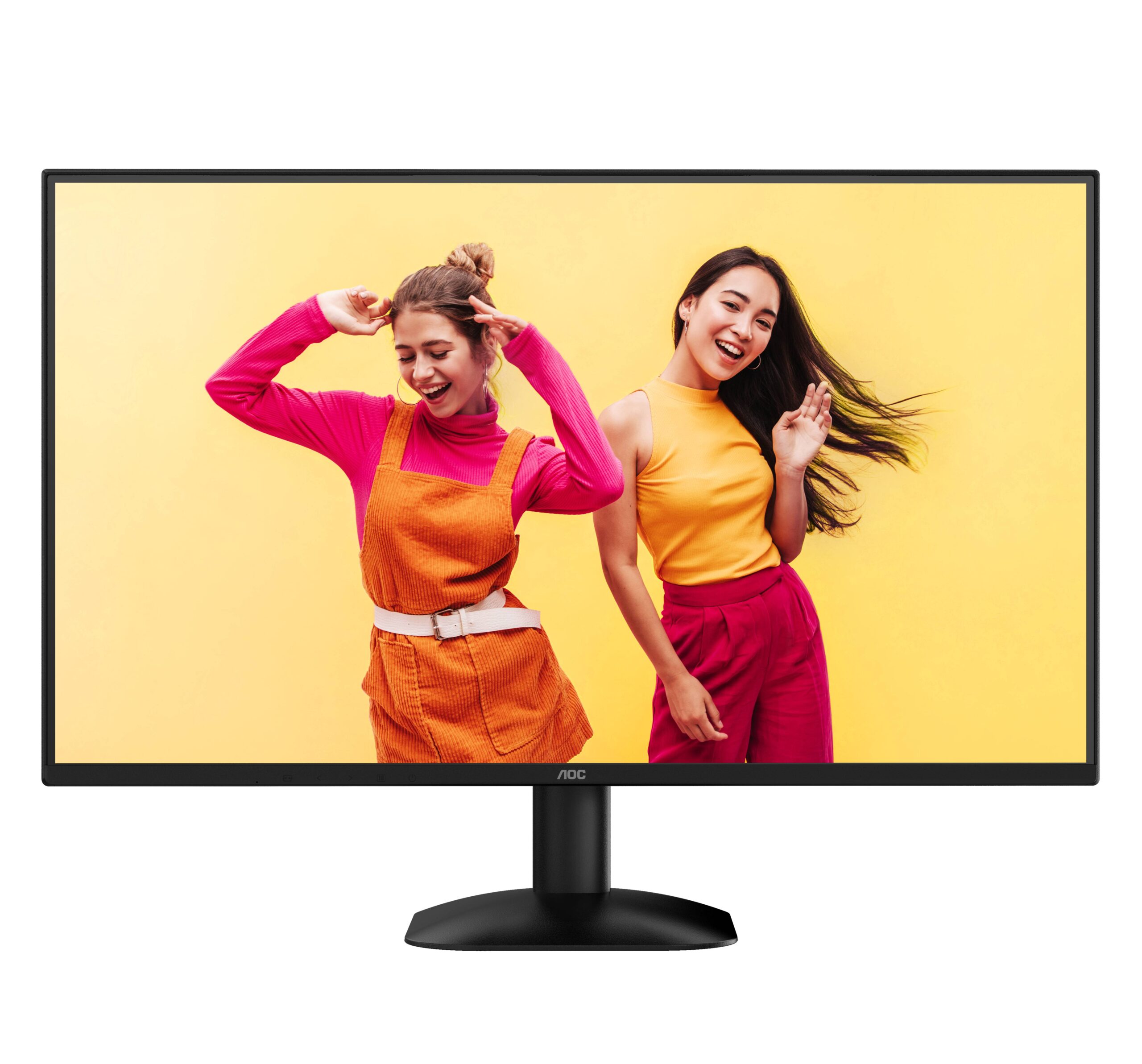 Monitor AOC Modelo 27B35H3 Brillo 300 cd/m2 (TYPICAL) Tiempo de respuesta 1 ms MPRT Entrada de señal HDMI 1.4 X VGA Resolución 1920 x 1080 @ 120 HZ Hdmi,