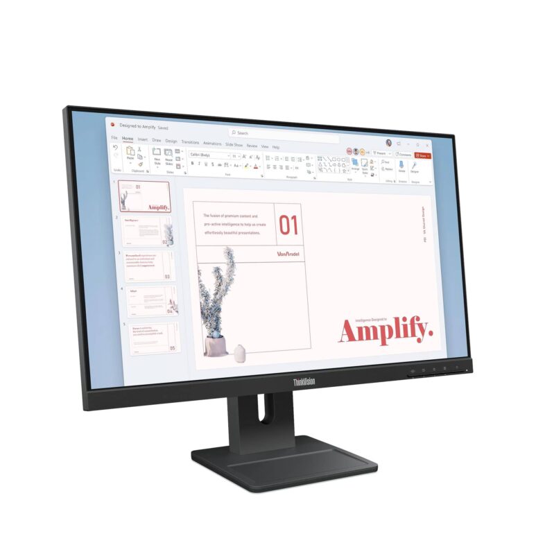 Monitor Lenovo Thinkvision E24-40, 23.8 pulgadas, 1920x1080, 527x296,5 mm, 3 años de garantia Monitor Lenovo Thinkvision E24-40, 23.8 pulgadas, 1920x1080, 527x296,5 mm, 3 años de garantia
