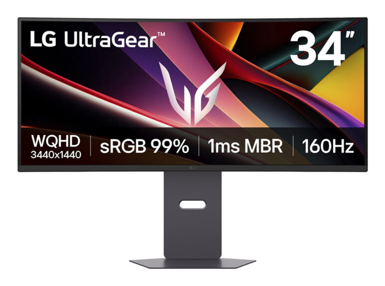 Monitor marca LG UltraGear Curvo WQHD de 34 pulgadas, MOD.34G600A-B, FreeSync™ Premium Monitor marca LG UltraGear Curvo WQHD de 34 pulgadas, MOD.34G600A-B, FreeSync™ Premium