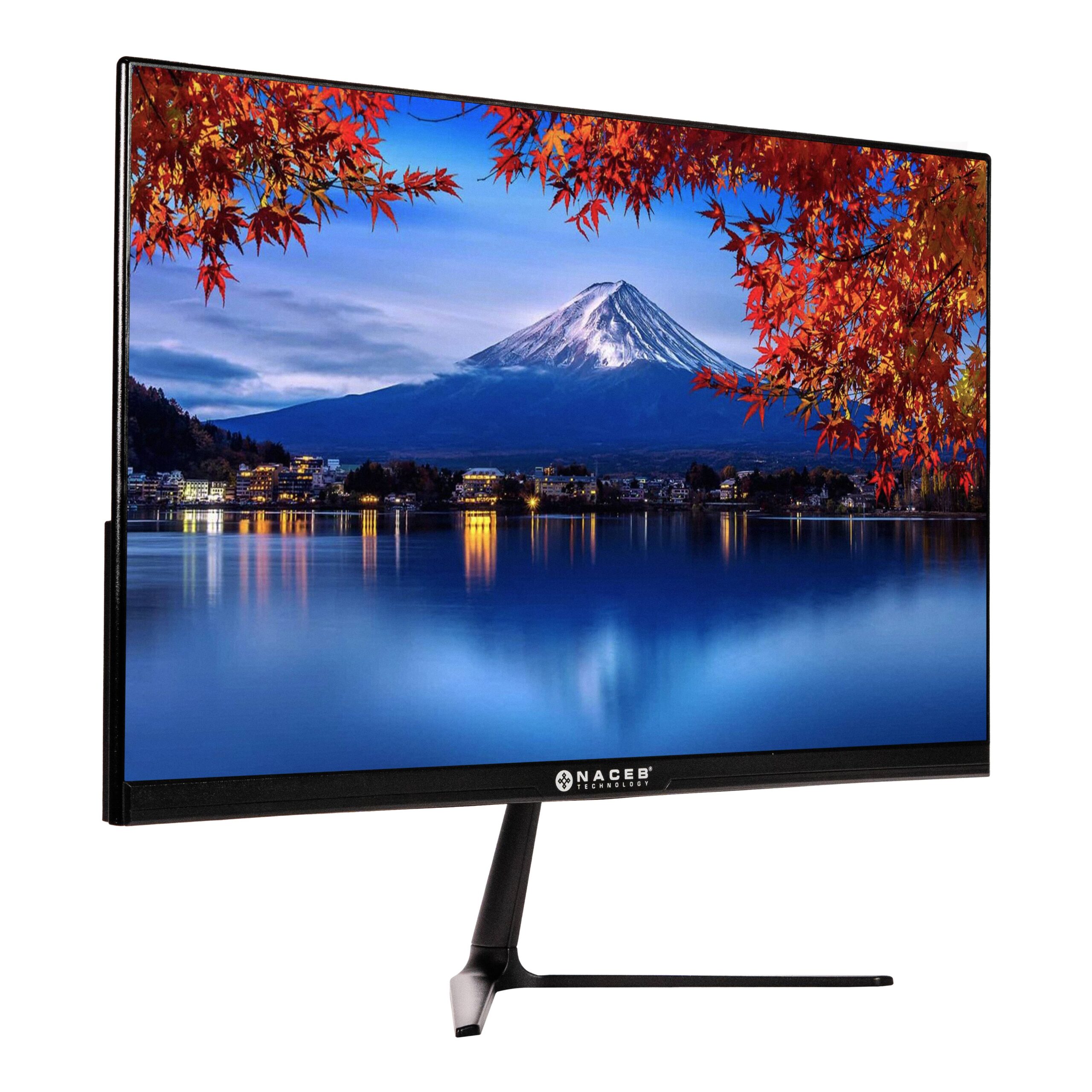 NACEB MONITOR LED FHD 23.8 Pulgadas 100HZ IPS HDMI + VGA NA-0653
